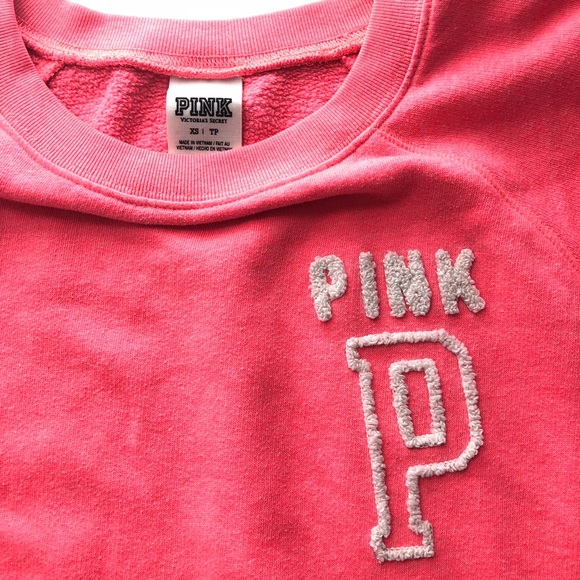 VS Pink Oversized Crewneck Sweatshirt - Picture 5 of 5